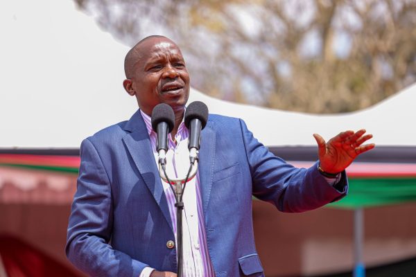 Deputy President Kithure Kindiki addressing during a past event.PHOTO/https://www.facebook.com/KithureKindiki