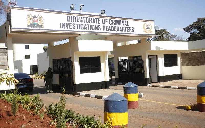 DCI headquaters located along Kiambu Road, Nairobi. PHOTO/@UpeleleziKenya/Facebook