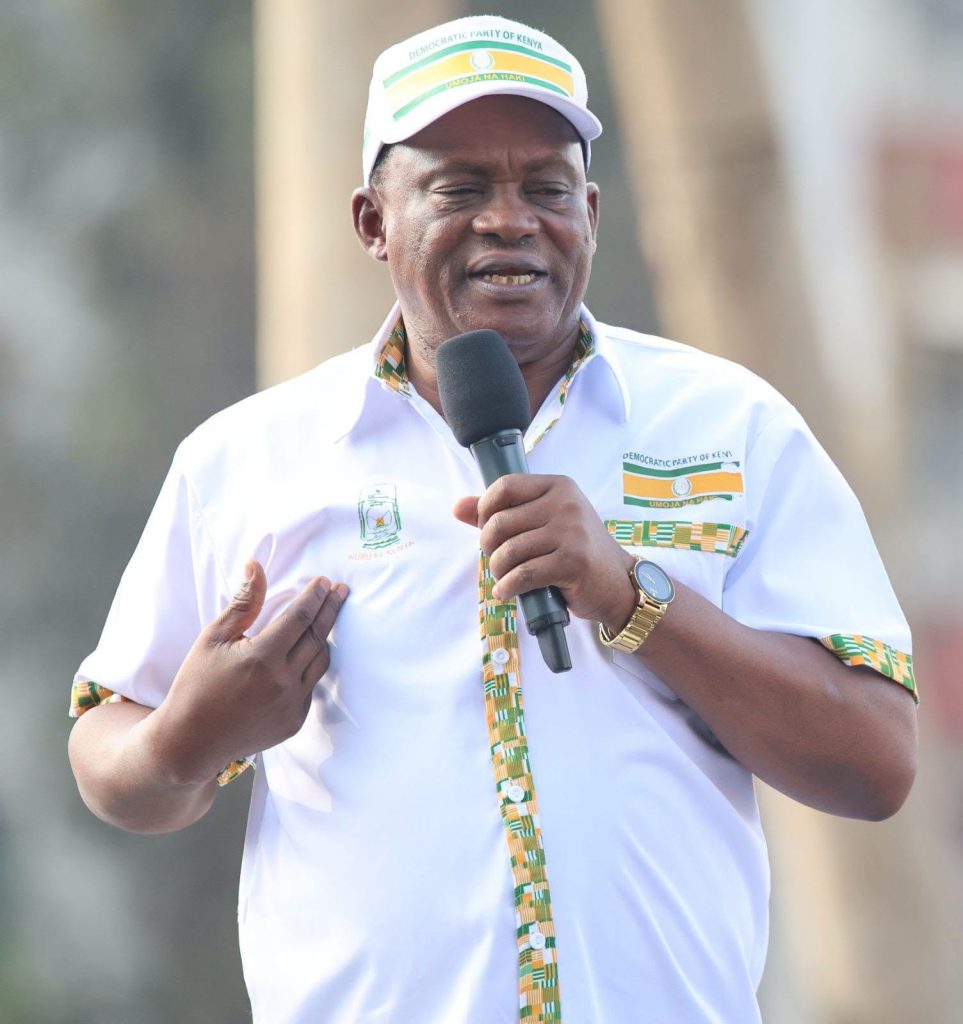 DP Leader Justin Muturi during a past event. PHOTO/@justinbmuturi/Facebook