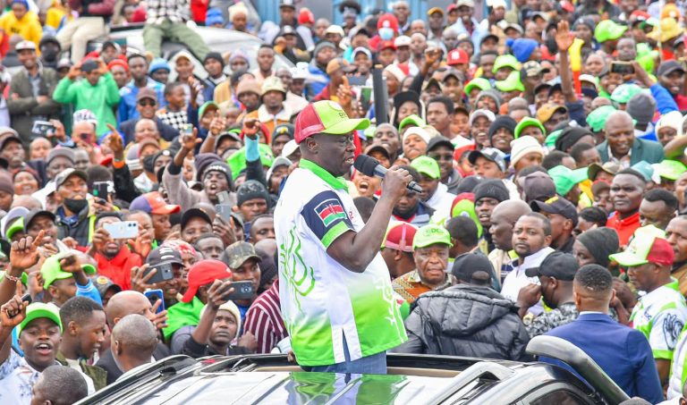 Rigathi Gachagua, in Nanyuki. PHOTO/@DPGachagua/Facebook
