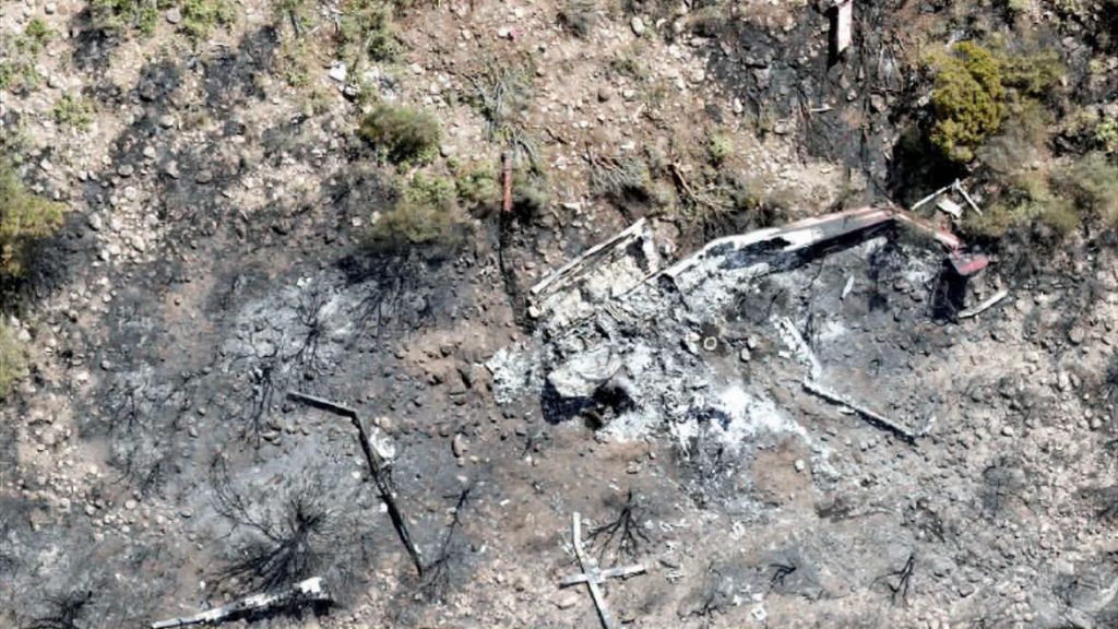 Samburu helicopter scene. Photo/Screengrab