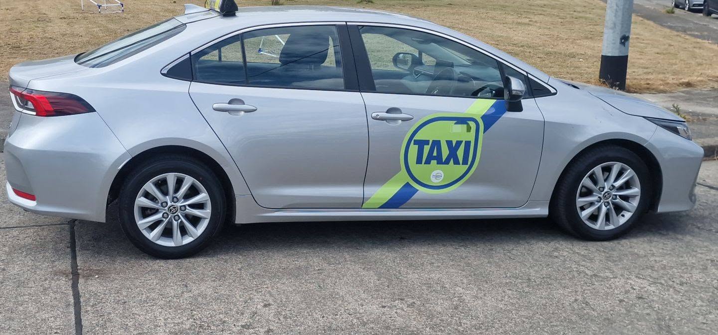 A Taxi. Image of illustration purposes