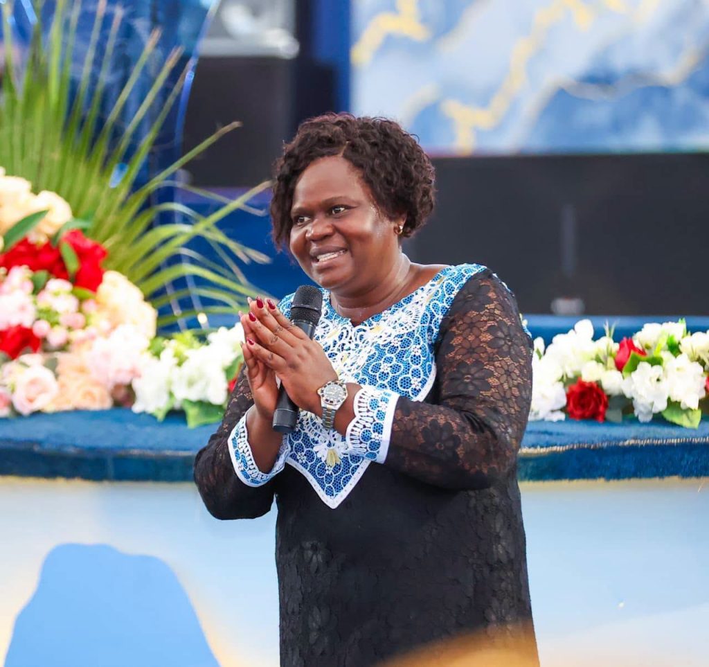 Homa Bay County Governor Gladys Wanga speaks during a past event. PHOTO/@GladysWanga043/Facebook
