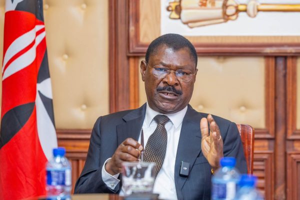 National Assembly Speaker Moses Masika Wetang'ula during a past event. PHOTO/@ParliamentKE/Facebook