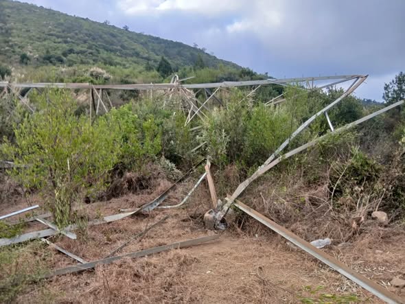 Part of the Kenya Power items from the vandalism. PHOTO/Kenya Power/Facebook