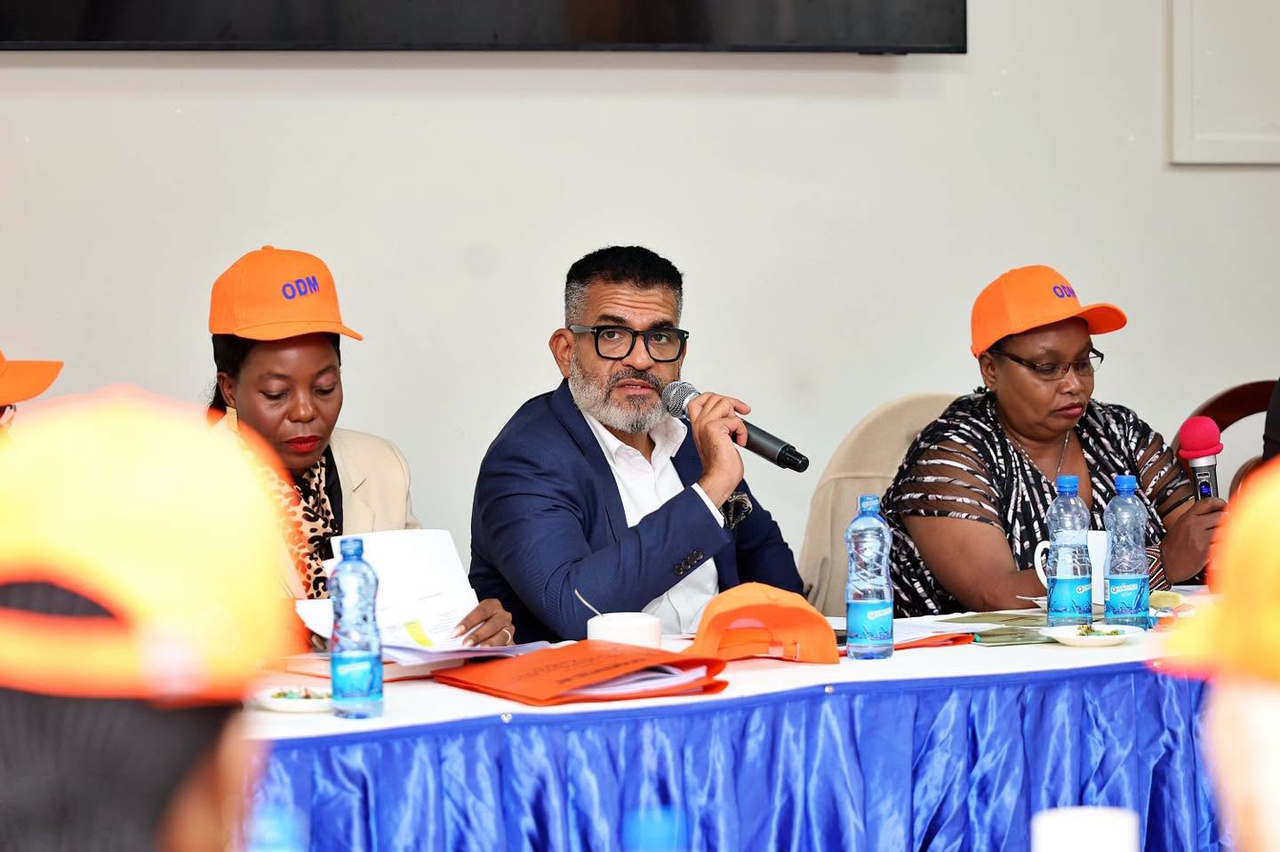 Mombasa Governor Abdulswamada Nassir speaking during a past ODM function.PHOTO/https://www.facebook.com/abdulswamadnassir