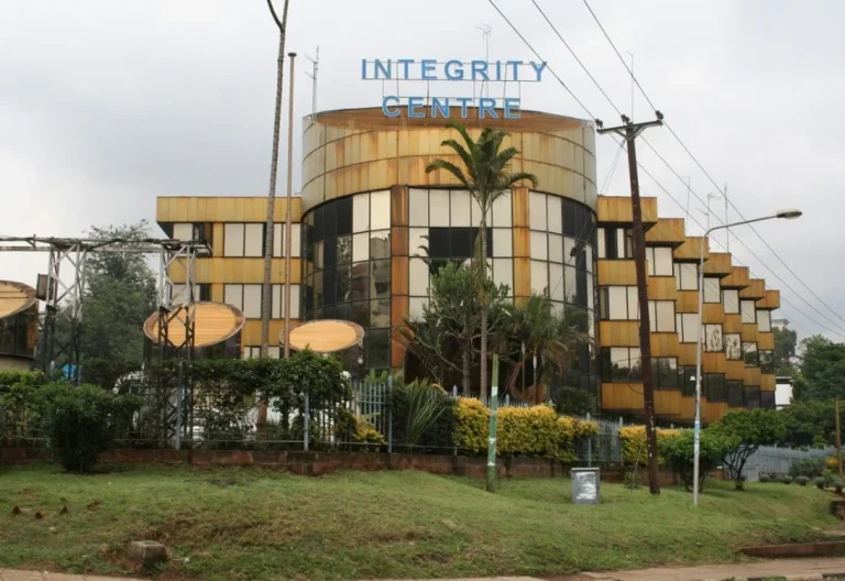 Part of the EACC statement on Friday, September 25, 2026. PHOTO/EACC