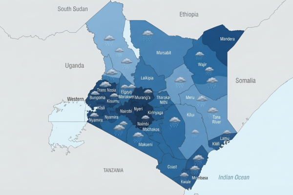 Kenya weather forecast.