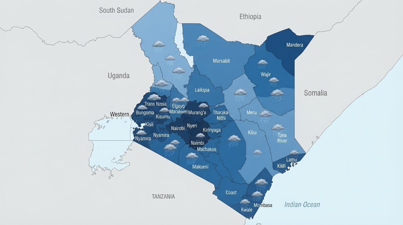 Kenya weather forecast.