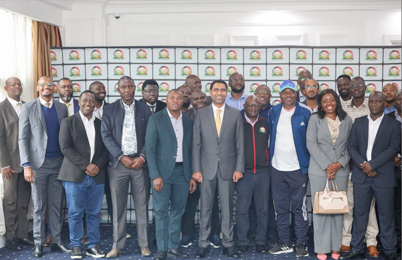 FKF Premier League clubs representatives met the FKF administration on Wednesday, September 16, 2026. PHOTO/https://web.facebook.com/HusseinRashidMohammed