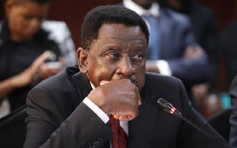 Siaya Governor James Orengo during a past function.PHOTO/RonyTV
