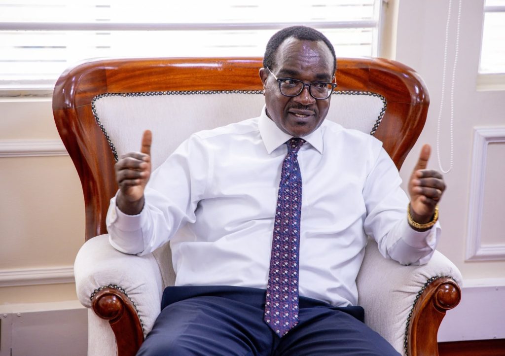 Education Cabinet Secretary Julius Ogamba.PHOTO/https://www.facebook.com/juliusmigos