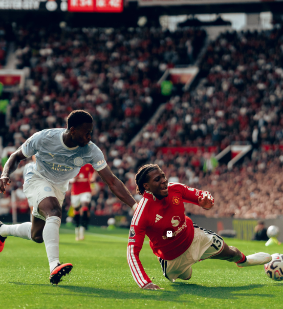 A Premier League action between Manchester United and Manchester City on Sunday, September 13, 2026 at Old Trafford. OHOTO/https://www.facebook.com/manchesterunited/photos