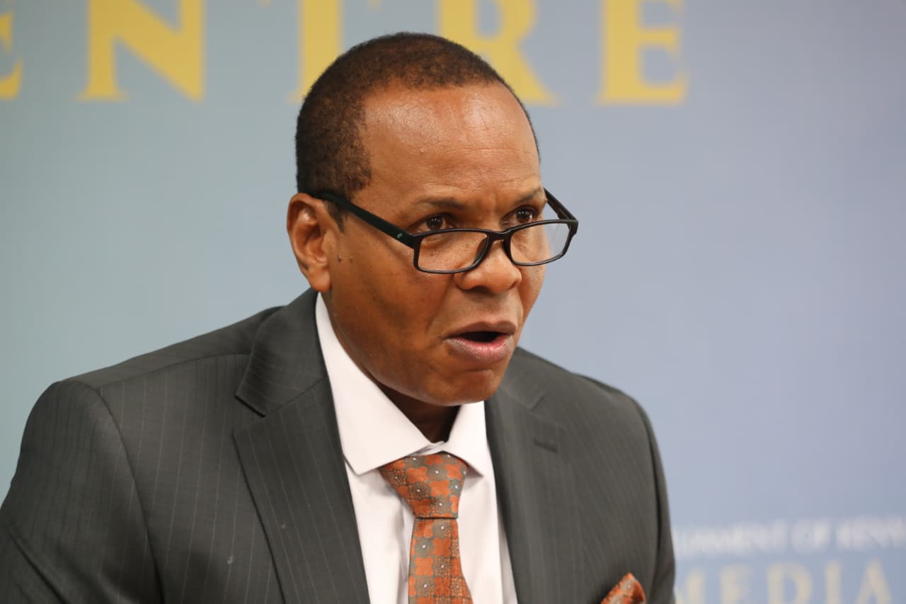 Head of the Kenya Delegation to the Pan-African Parliament, Senator Danson Mungatana