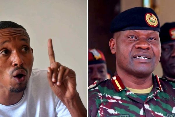 Nyali MP Mohamed Ali and DIG Gilbert Masengeli