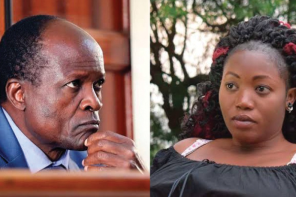 EX-Migori governor Okoth Obado and the late Sharon Otieno