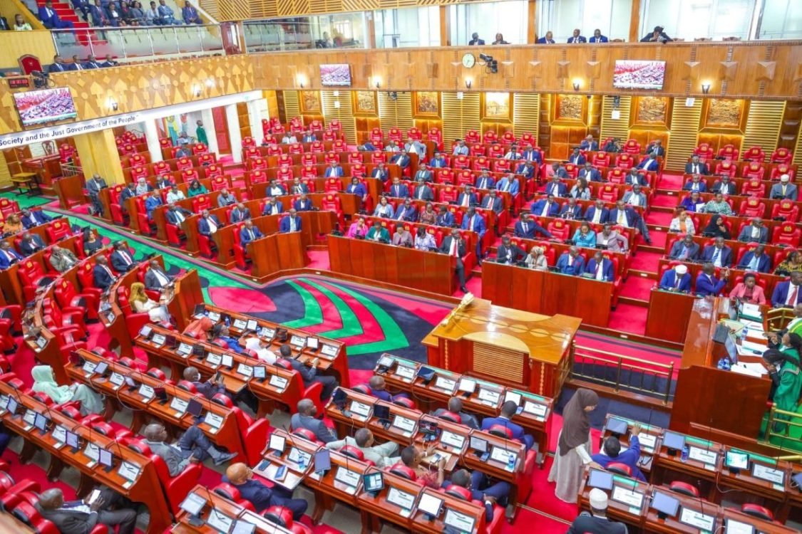 The National Assembly in session. PHOTO/https://www.facebook.com/ParliamentKE