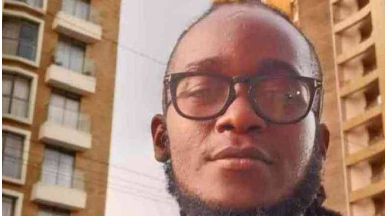 The late Rex Masai, who was killed during the June 2024 Gen protests in Nairobi