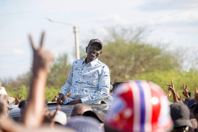 President William Ruto during a past rally.PHOTO/https://www.facebook.com/williamsamoei