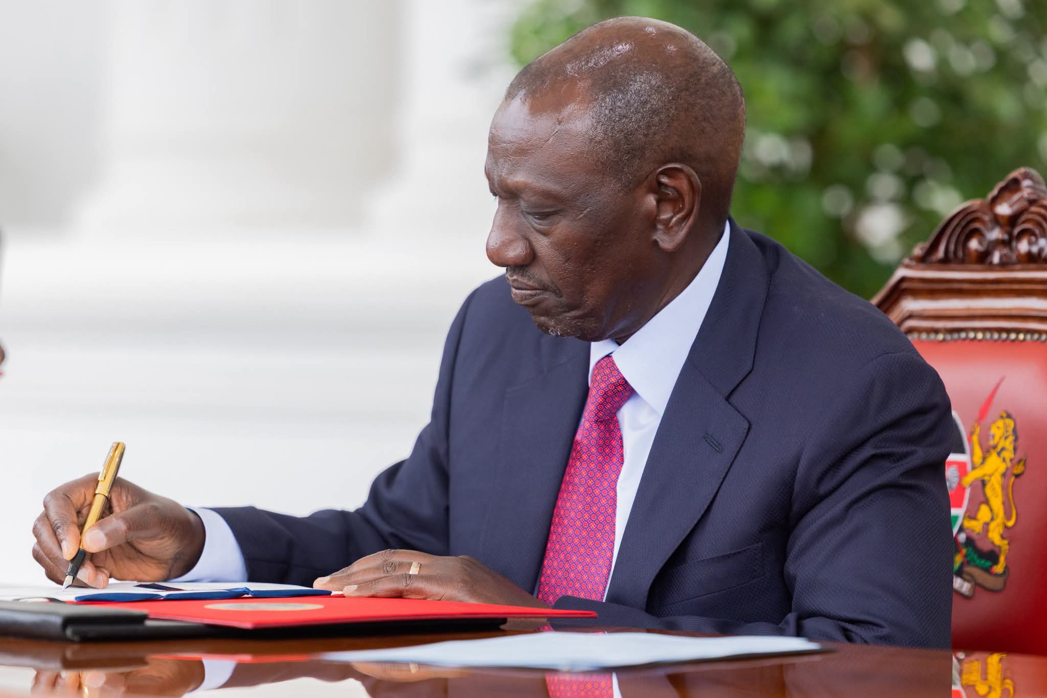 President William Ruto at Statehouse on Tuesday, September 8, 2026. PHOTO/https://web.facebook.com/williamsamoei