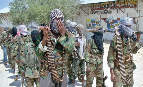 Members of Somalia-based Islamist insurgent group Al Shabaab.PHOTO/@DalsanTv/X