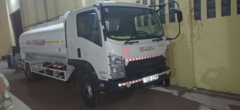 The intercepted a tanker carrying 10,000 litres of suspected industrial ethanol.PHOTO/@OleItumbi/X