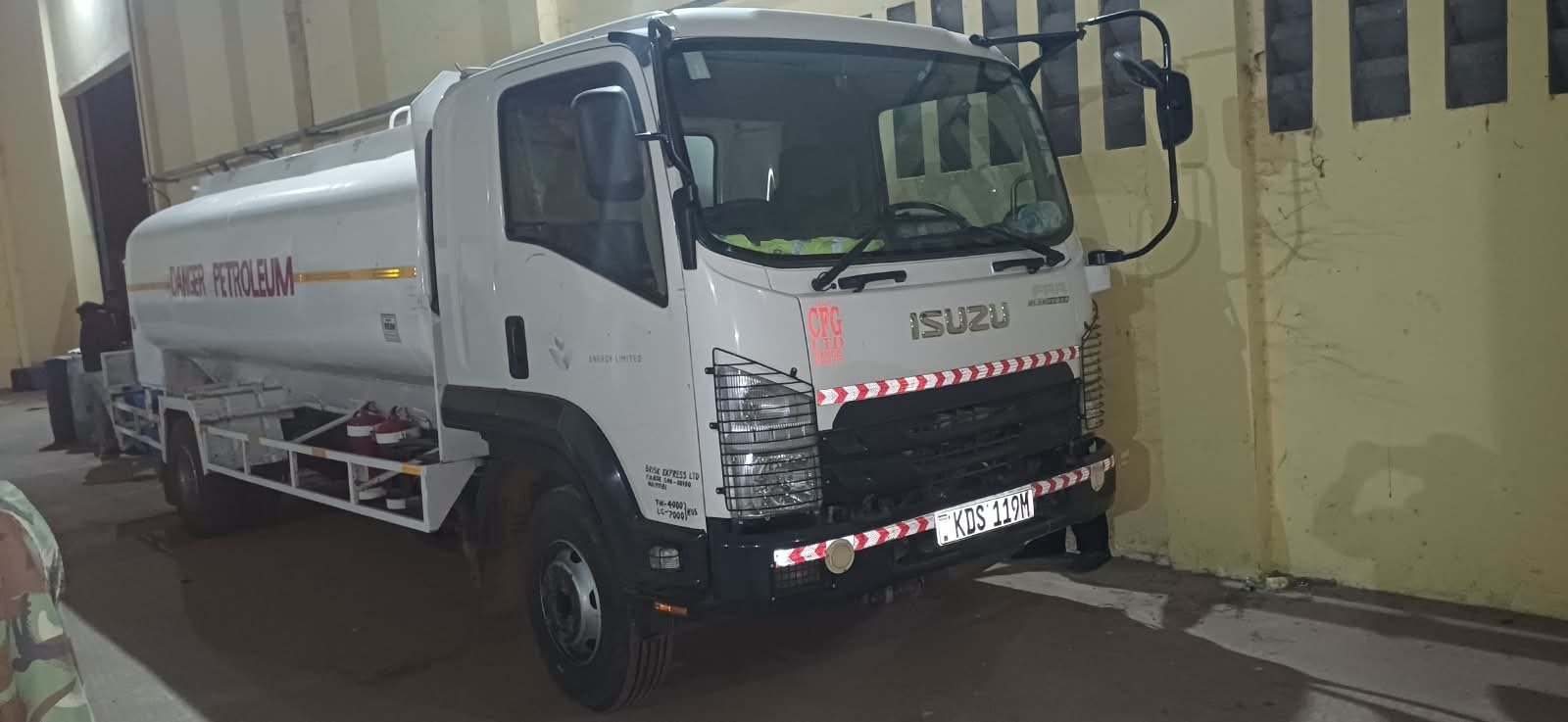 The intercepted a tanker carrying 10,000 litres of suspected industrial ethanol.PHOTO/@OleItumbi/X