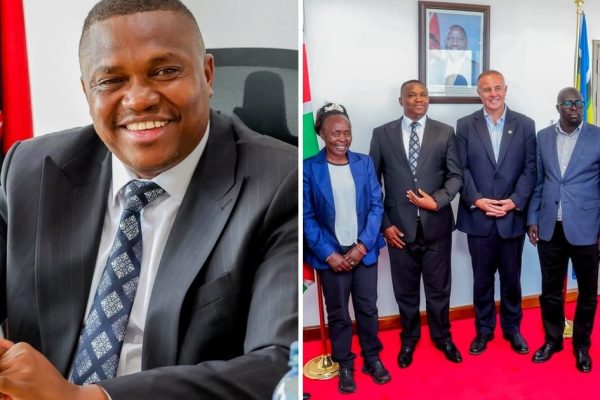 Sports PS Elijah Mwangi hosted the World Athletics Head of Competition Management Mr. Pierce O’Callaghan on Thursday, October 1, 2026. PHOTO/https://www.facebook.com/elijah.mwangi.961