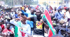 Nairobi Senator Edwin Sifuna during a past Linda Mwananchi rally.PHOTO/https://www.facebook.com/EdwinWSifuna