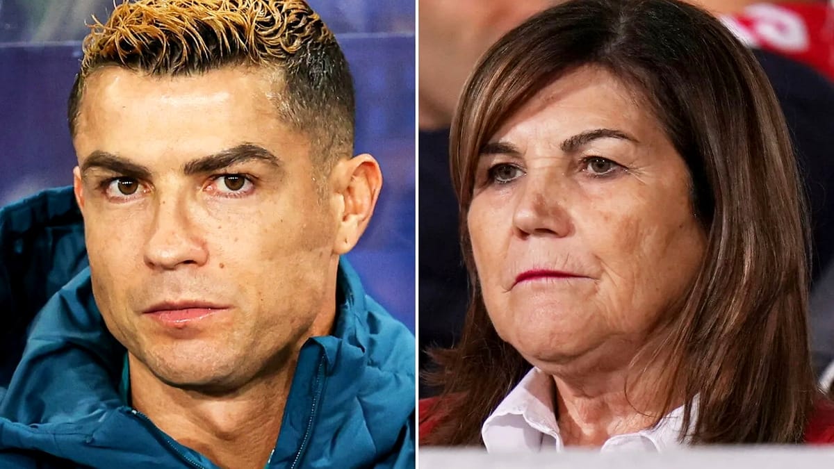 Christiano Ronaldo and his mother Dolores Aveiro. PHOTO/Christiano Ronaldo