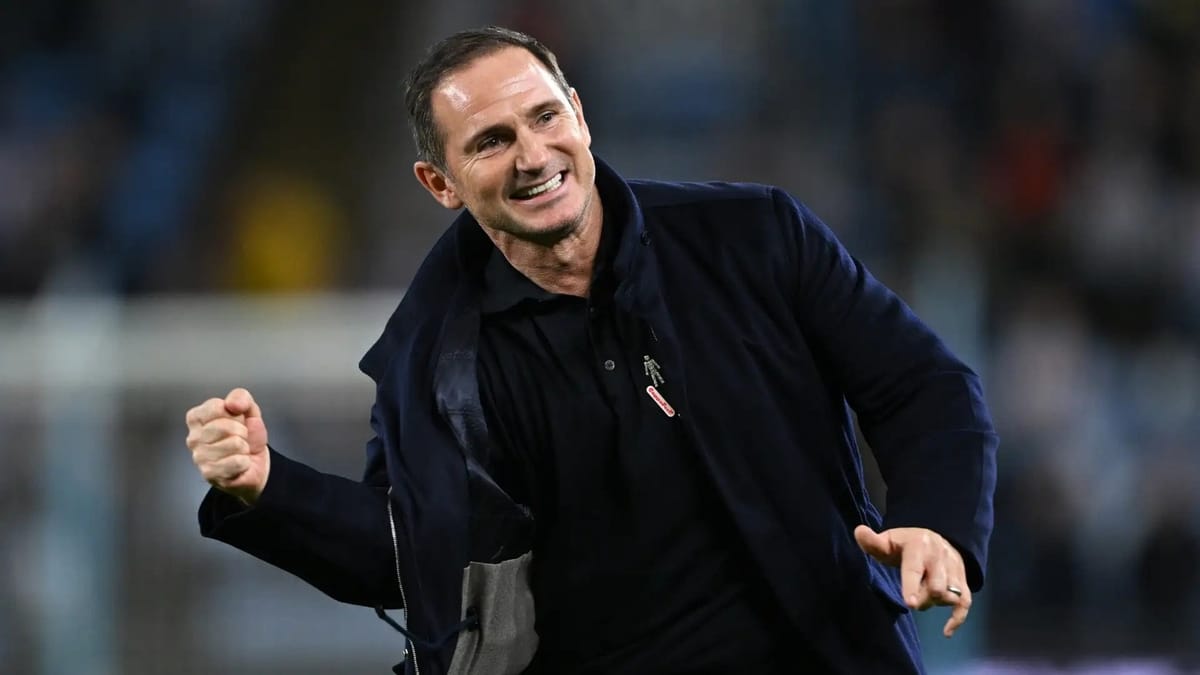 Coventry City manager Frank Lampard. PHOTO/https://www.facebook.com/CoventryCityFC