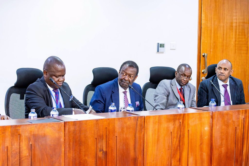 Prime and Foreign Affairs and Diaspora Cabinet Secretary Musalia Mudavadi and other officials when they appreared before Senate commitee.PHOTO/https://www.facebook.com/Mudavadi.Musalia