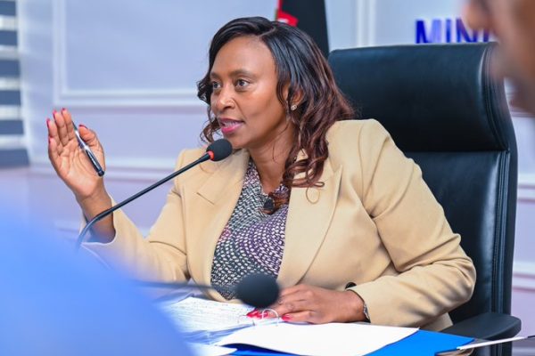 Public Health PS Mary Muthoni.