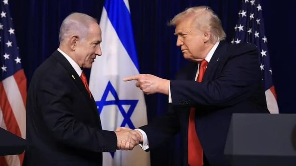 Israeli Prime Minister Benjamin Netanyagu and US President Donald Trump.PHOTO/@WhiteHouse/X