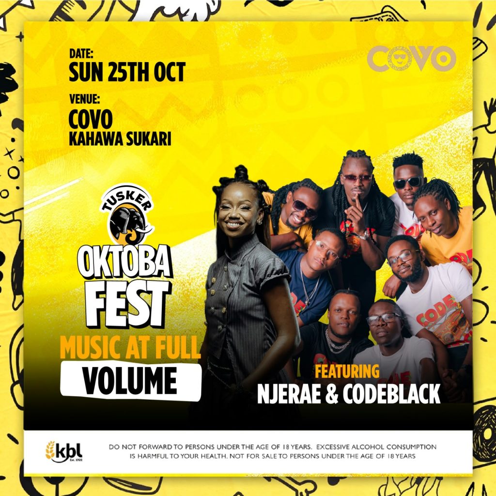 Artists Njerae to perform at Covo. PHOTO/Tusker