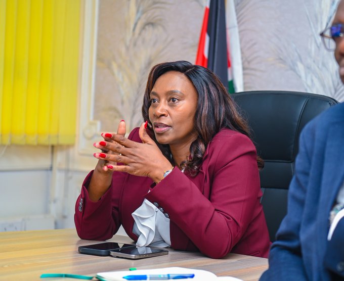 Public Health Principal Secretary Mary Muthoni.