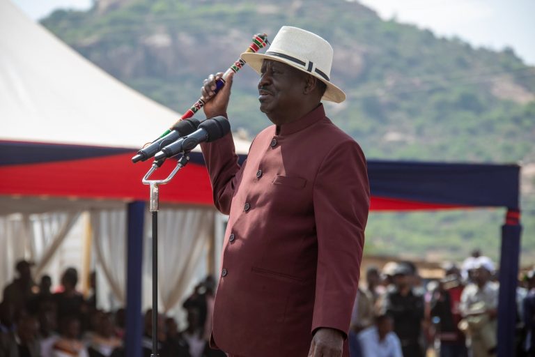 The late ODM leader Raila Odinga during a past event.PHOTO/https://www.facebook.com/RailaOdingaKE