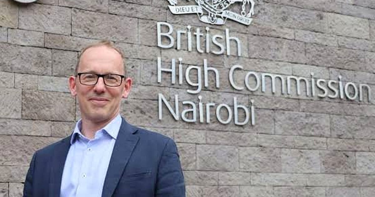 Matt Baugh, the British High Commissioner to Kenya. PHOTO/www.gov.uk