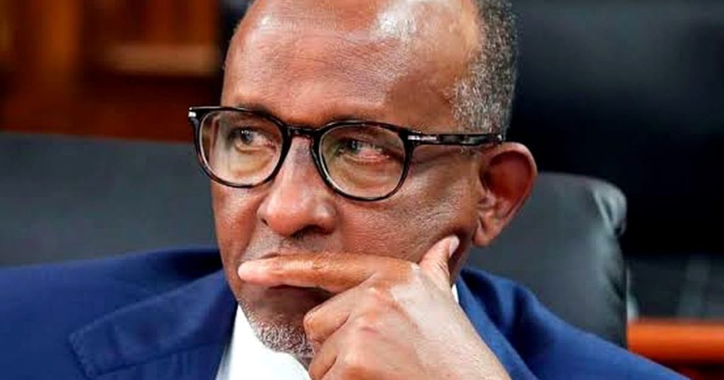 Health Cabinet Secretary Aden Duale.PHOTO/https://web.facebook.com/adenduale/