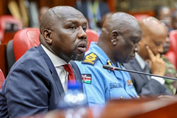 Interior Cabinet Secretary Kipchumba Murkomen.